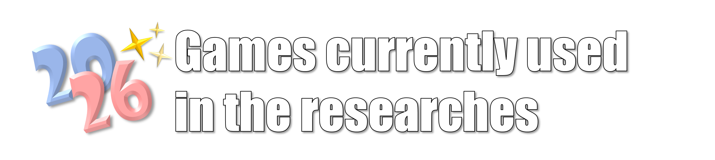 Games currently used